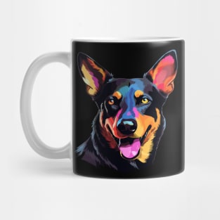 Australian Kelpie Smiling Mug